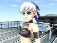 une photo d'Ã©cran de Skies of Arcadia Legends sur Nintendo Gamecube